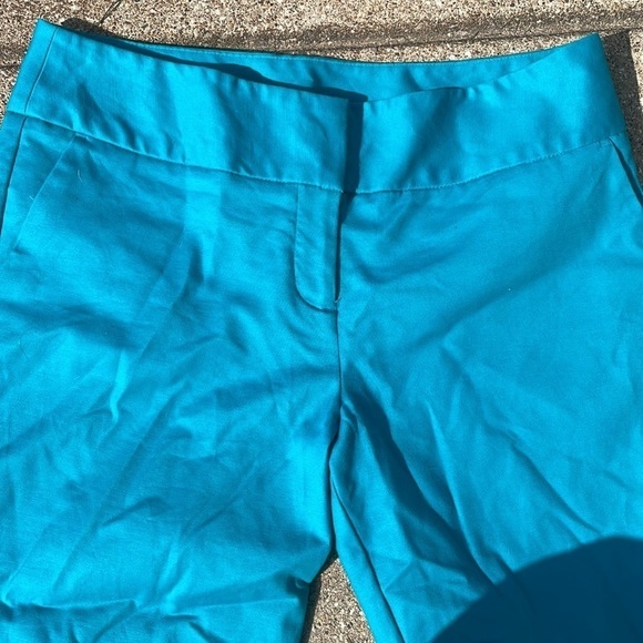 Worthington Teal Slim Fit Long Pants - Picture 4 of 7